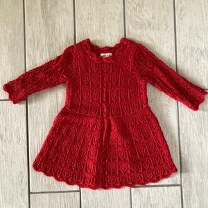 Red Sweater Dress by Cat and Jack - Size 18 months